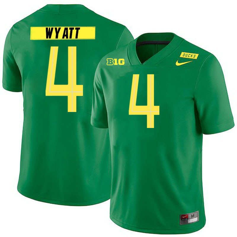 Nasir Wyatt Oregon Jersey,Oregon Ducks Football Uniforms,Jerseys Youth-Alternate Green